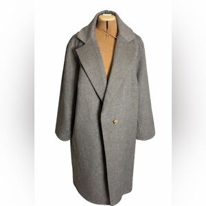 Vince Charcoal Trench Coat